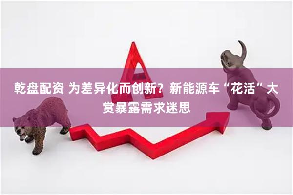 乾盘配资 为差异化而创新？新能源车“花活”大赏暴露需求迷思